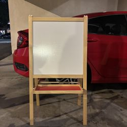 Black And  White Board Easel Stand 