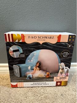FAO Schwarz Inflatable Fairytale Princess Tent