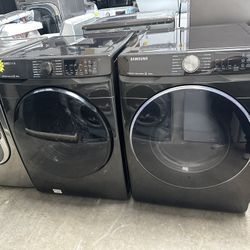 Samsung Set Washer And Gas Dryer