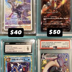 Pokémon Graded Cards 