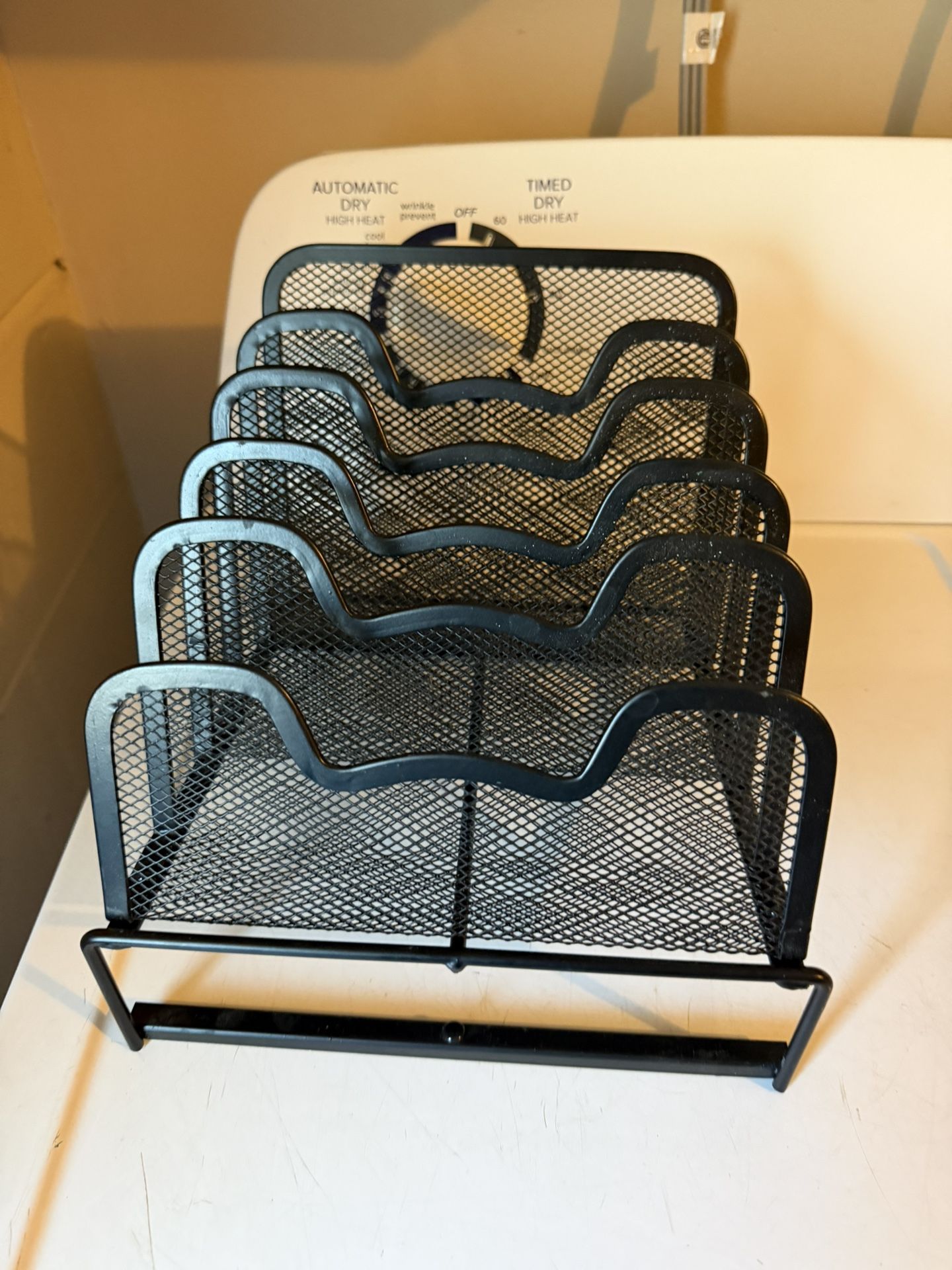 Metal Desktop File Holder