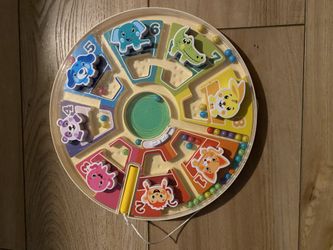 Magnetic Maze For Learning Colors And Counting 