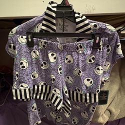 The Nightmare Before Christmas Short-sleeve Pajama Set