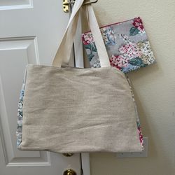 Canvas Bag and Zippered Bag