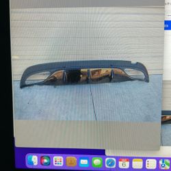 2015-2019 Mercedes Benz C Class W205 AMG Rear Valance Diffuser OEM