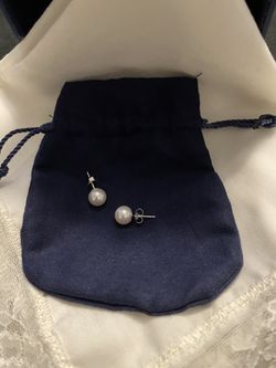 14k White Gold Cultured Pearls