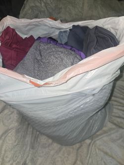 Bag of Women Gym Clothes size Large