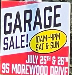 Garage sale