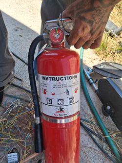 Fire extinguisher new open box