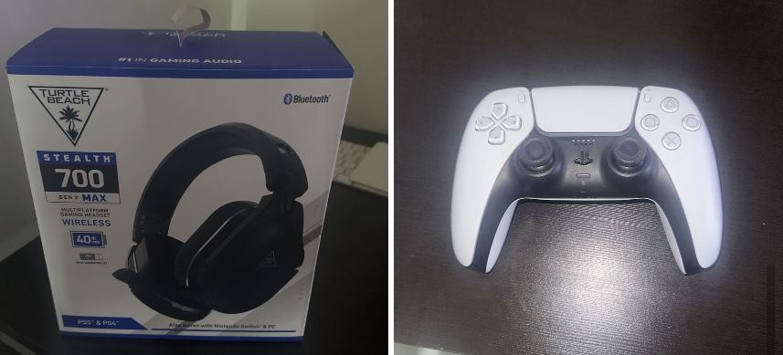 Ps5 Headset And Controller 