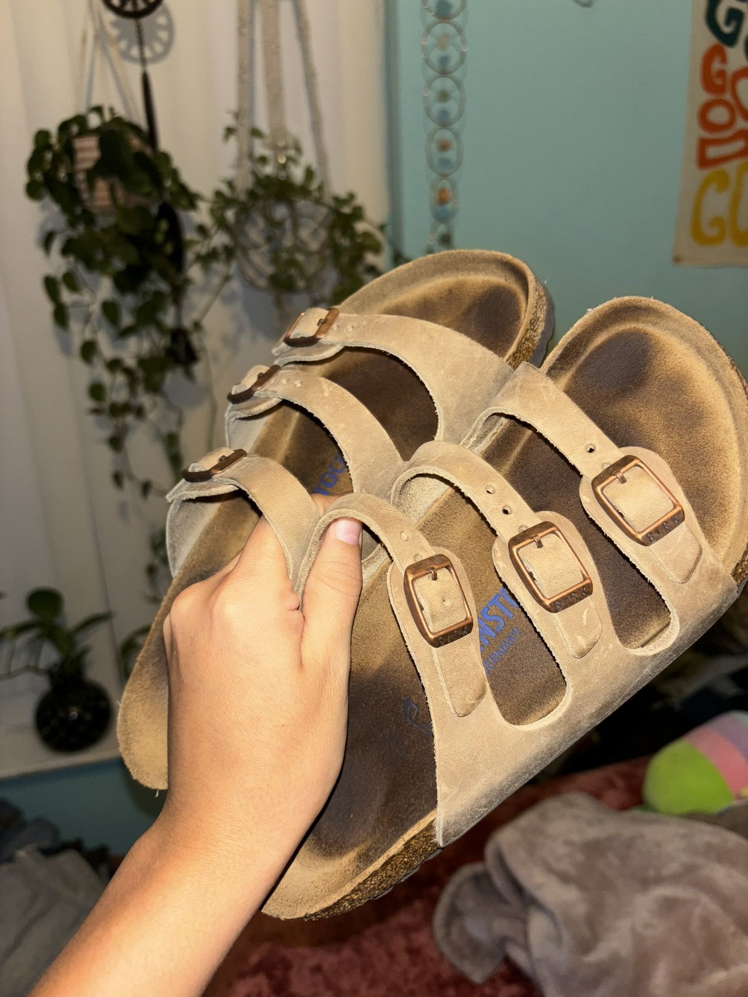 Birkenstocks size 7-7.5