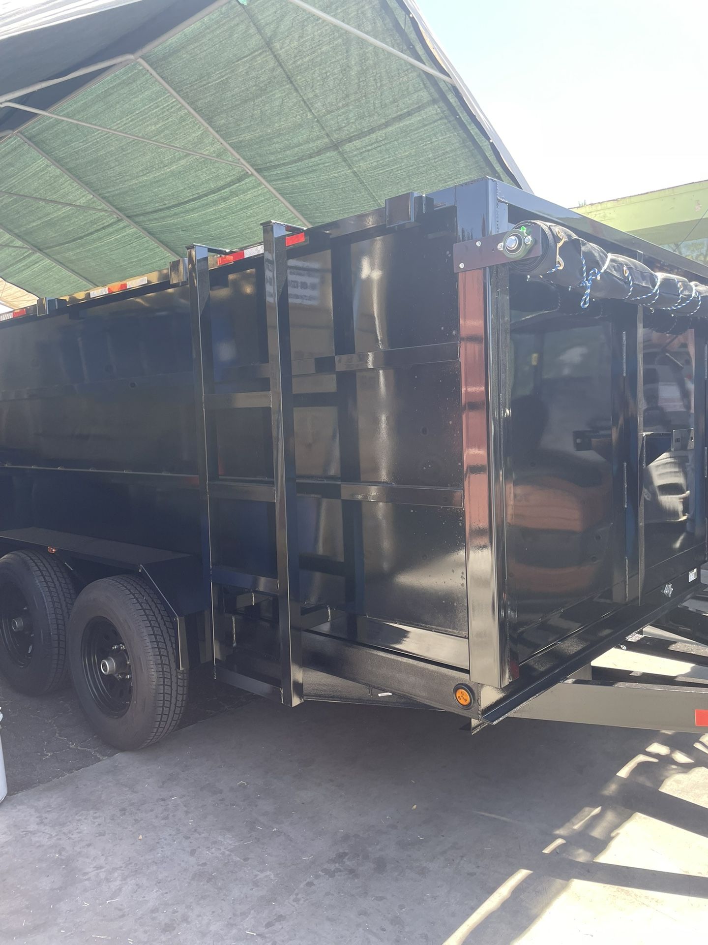 Smooth Finish Dump Trailer