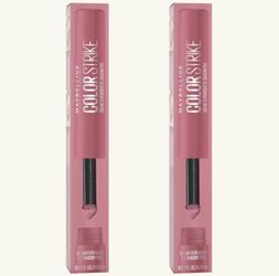 2 Pieces Of Maybelline Color Strike Cream-to-Powder Eye Shadow Pen Makeup, Charm