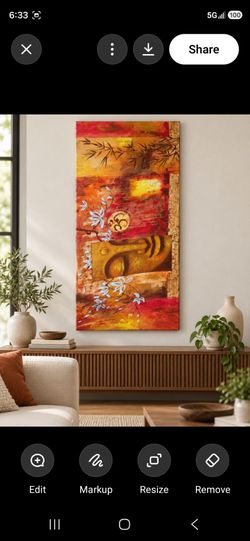 Wall Art. Asian inspired