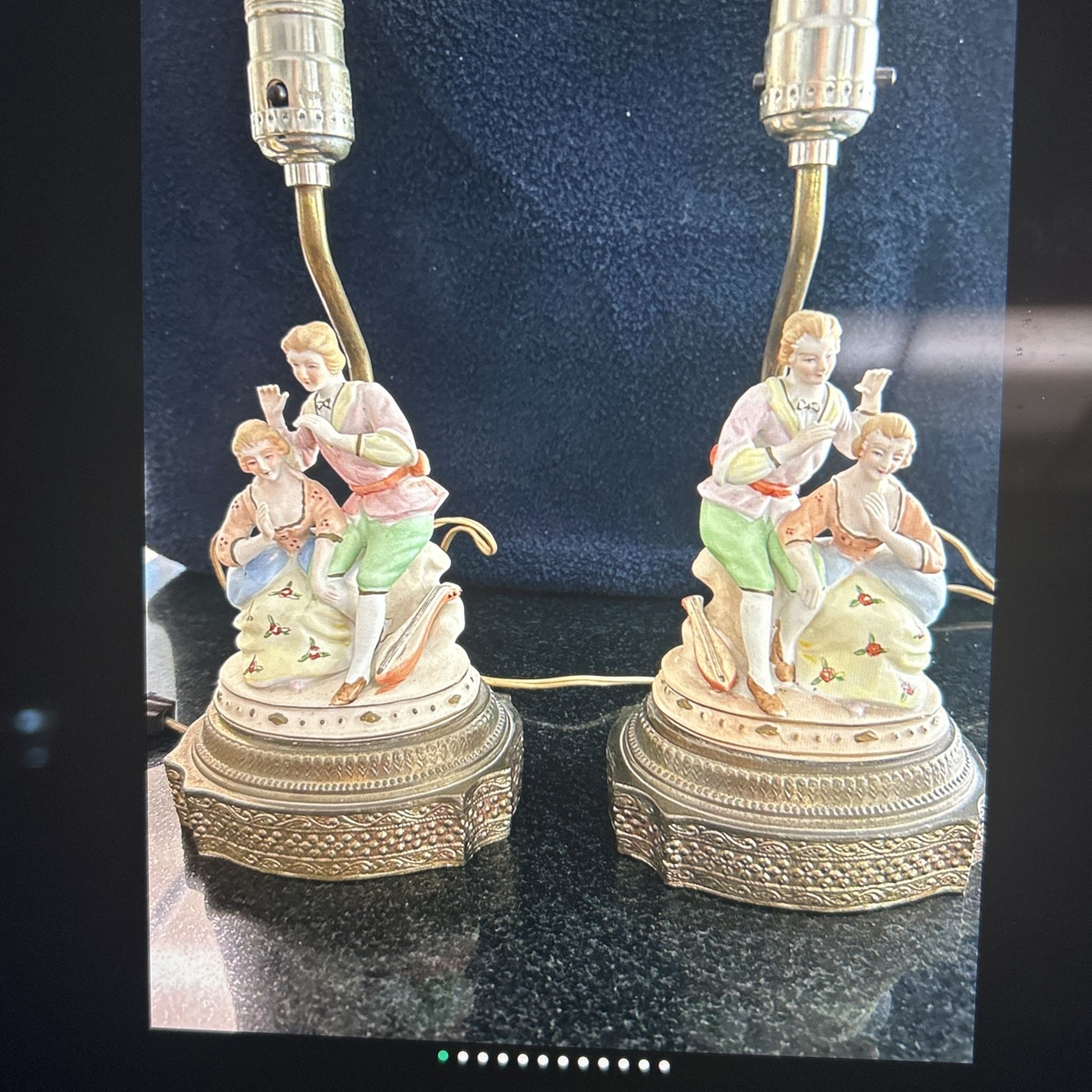 Antique Porcelain Lamps