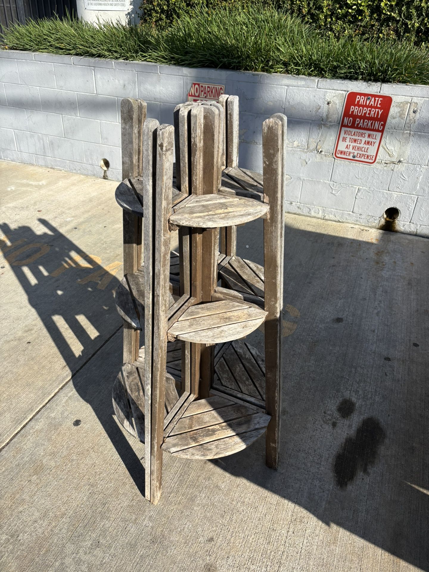 Four Matching Corner Shelves