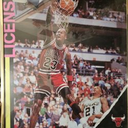 Vintage Michael Jordan Poster By Starline