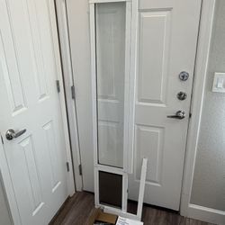 Pet Door - Adjustable 75 7/8" to 81" Slider Height 