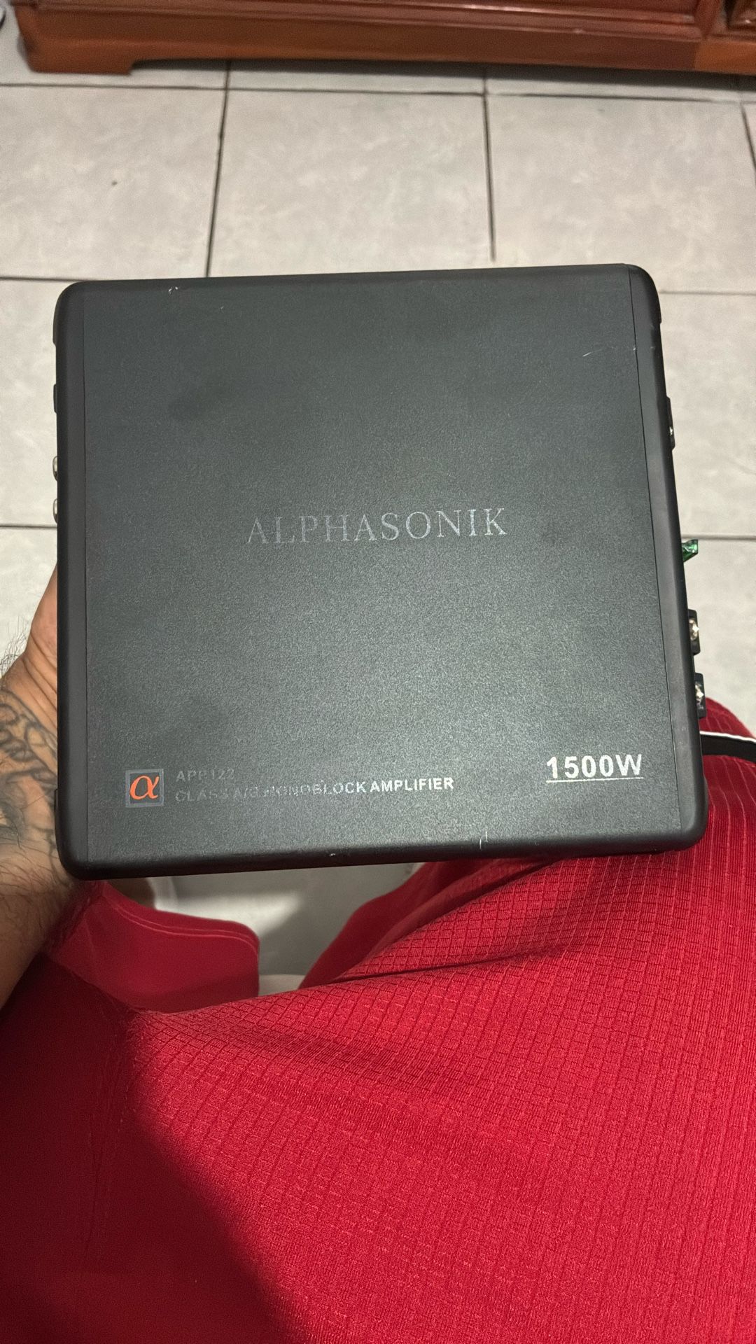 Alphasonik Class A/B MonoBlock Amplifier