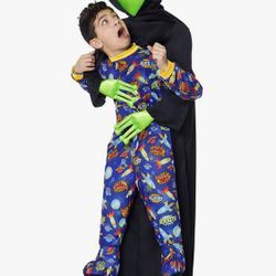 Alien Kids 8-11 Halloween Costum