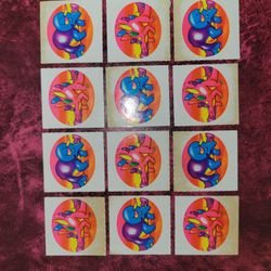 Vintage Lisa Frank Stickers S114