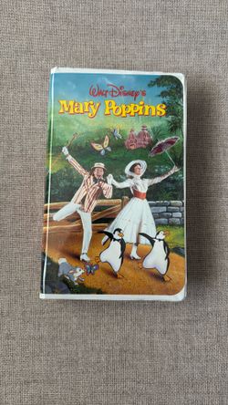 Mary Poppins VHS tape