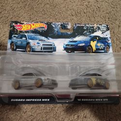 Hot Wheels Subaru Wrx Sti 2 Pack 