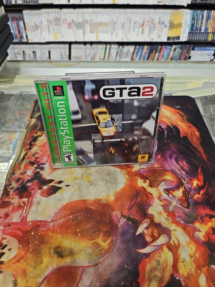 Grand Theft Auto 2 Greatest Hits Sony PlayStation 2 PS2 - With Map