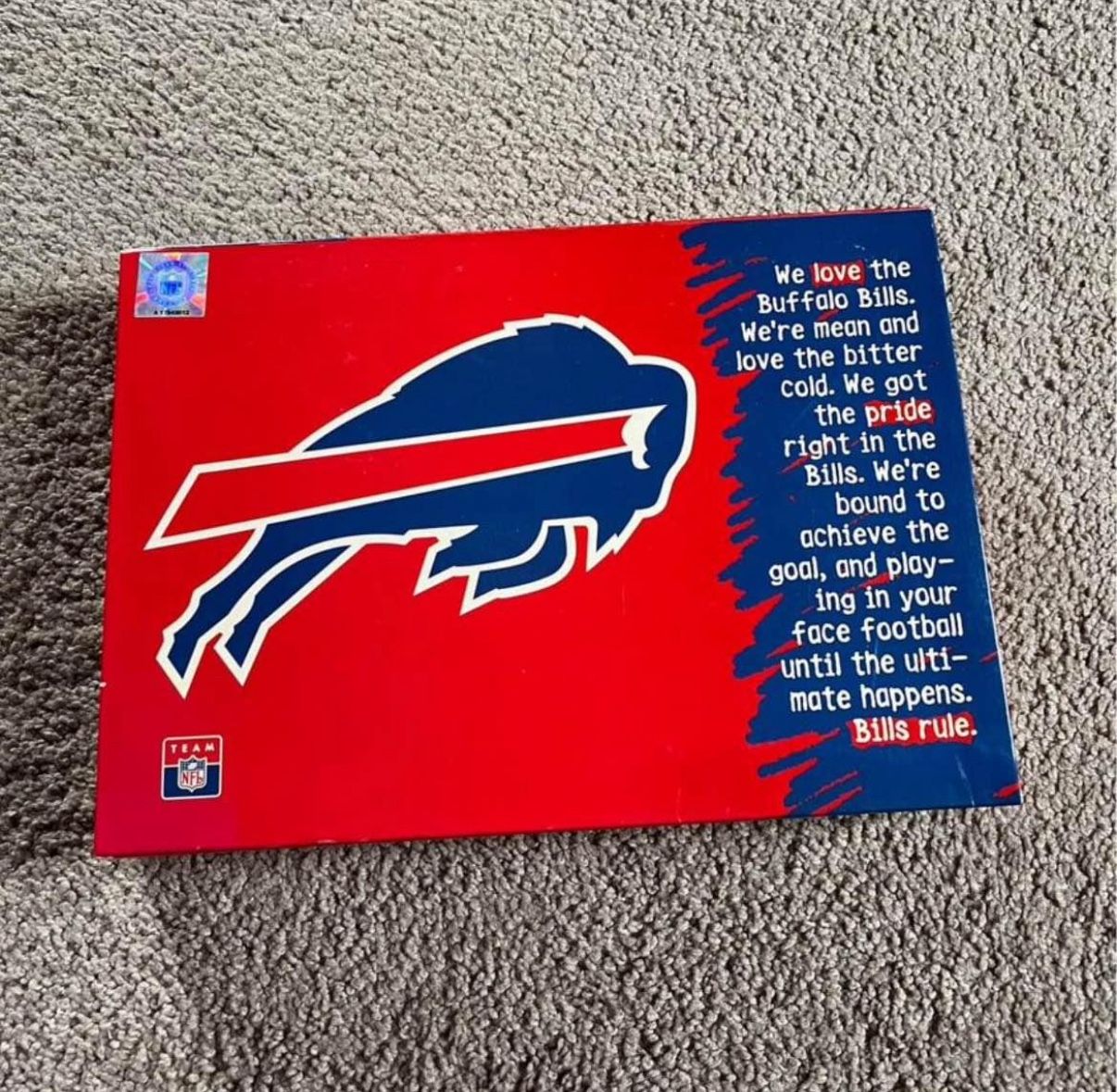 RARE Buffalo Bills Bodycare Giftpack
