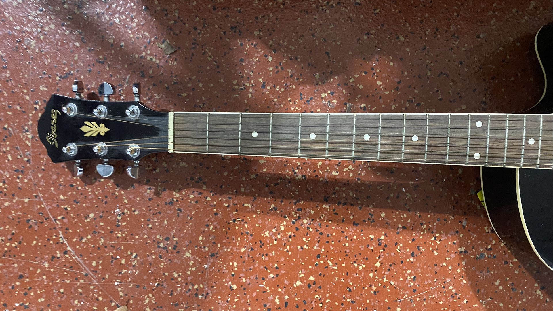 Ibanez Black Guitar
