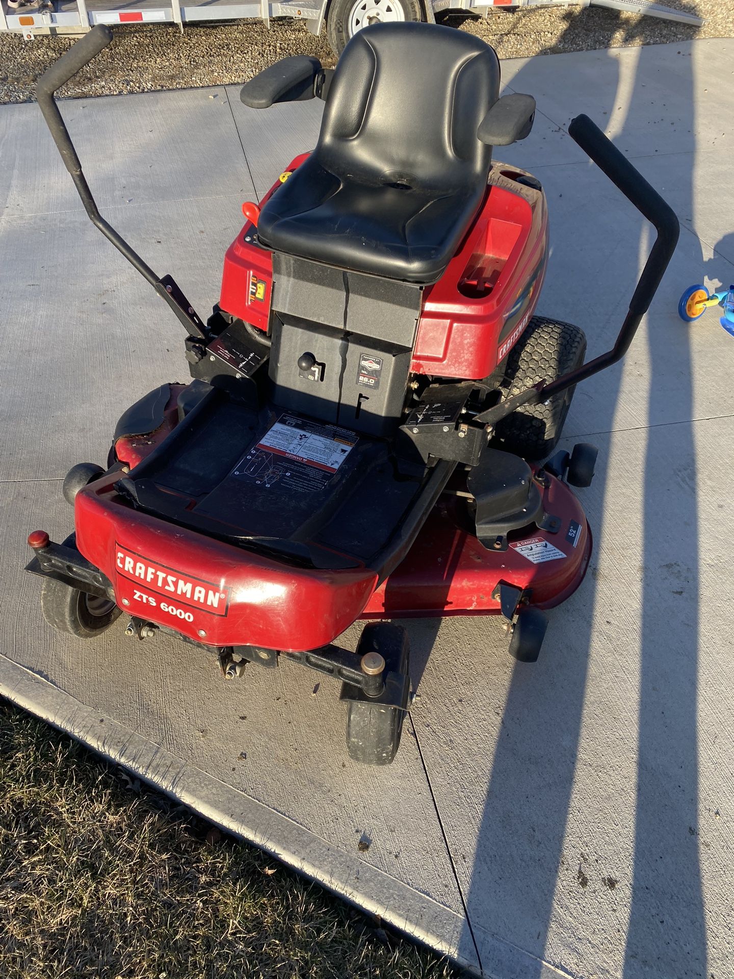 Craftsman zts 6000 for sale discount
