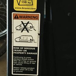 JOEY Electric Wheel Chair Lift For Van Of Minivan