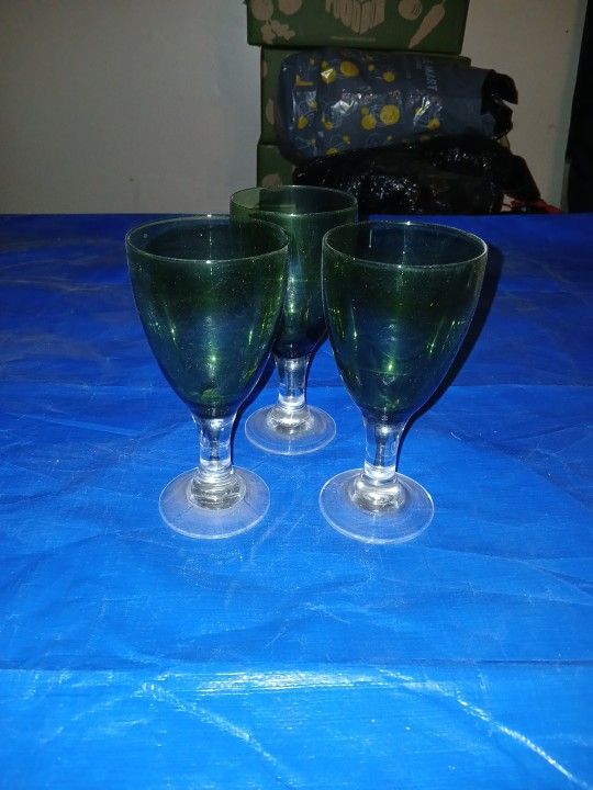 Copas color verde  son 3 Copas 
