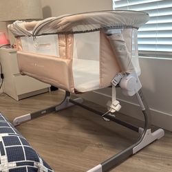 Baby delight bedside bassinet & netting