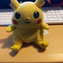 Vintage 5" Pikachu Plush