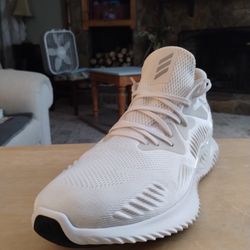 (Size-13) Adidas Alphabounce Beyond 'Cloud White' AC8274 Like New
 