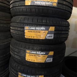 225/60/16 Landgolden Tires Installed And Balanced 