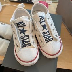 Size 9 Kids Converse Shoes