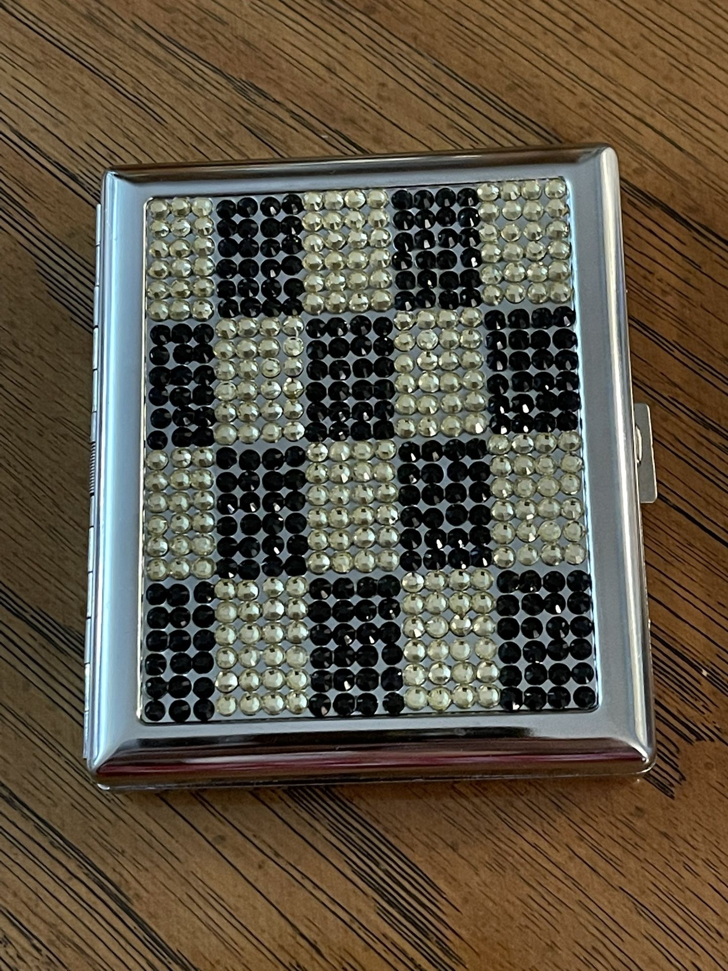 New (Open Box) Eclipse Metal Jeweled Case for Money, Cards, Etc.