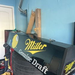 Miller Beer Hanging light