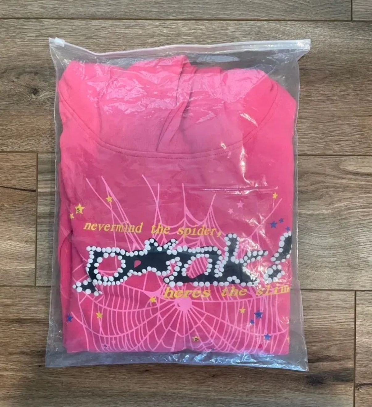 Pink Spider Hoodie – Size M