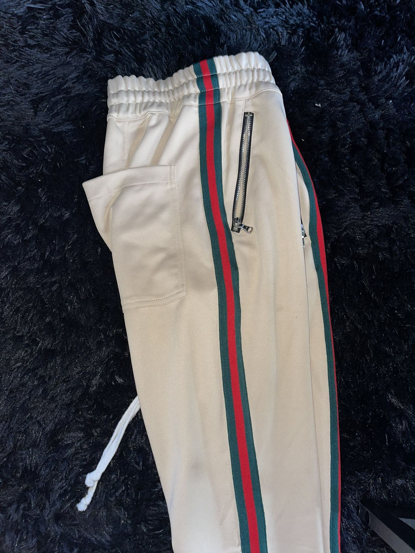 Long String Joggers Men Size Medium