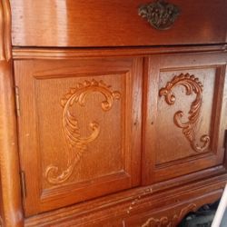Antique Dresser And Nightstand