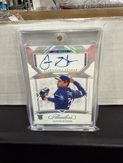 2023 Panini Flawless Dodgers Framed Signatures /25 Gavin Stone Autograph