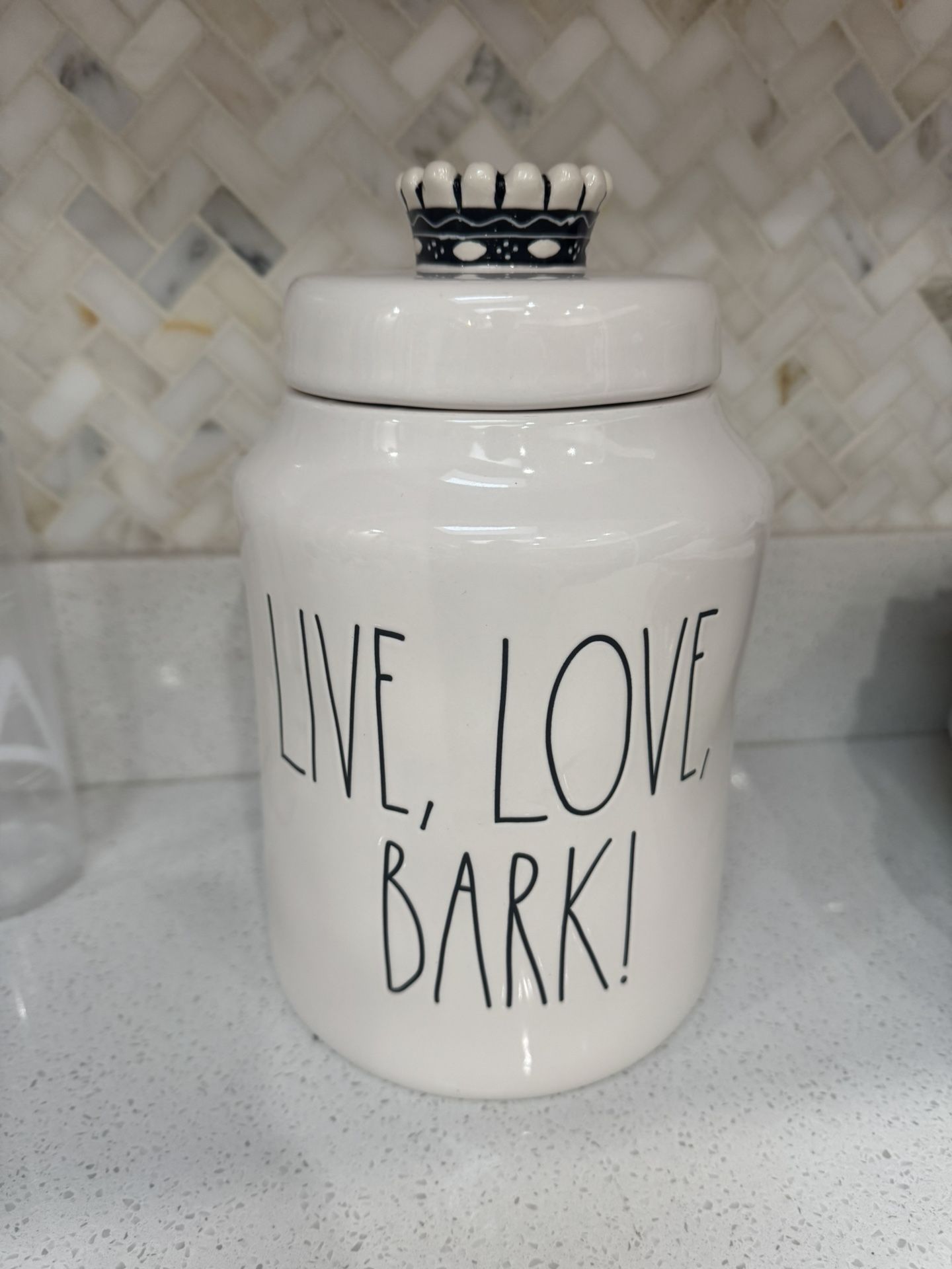 Ceramic Treat Jar Canister
