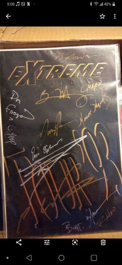 Extreme Studios Multi-Signed Comic Book