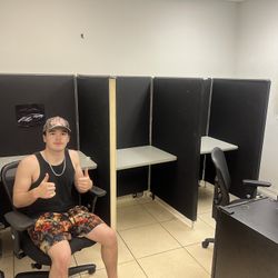 Six Office Cubicles