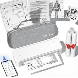 Inkless Portable Printer, Wireless, Thermal, Brand New