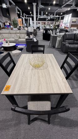 5 PC DINING TABLE