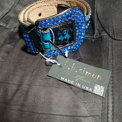 B.B. Simon belt size 34
